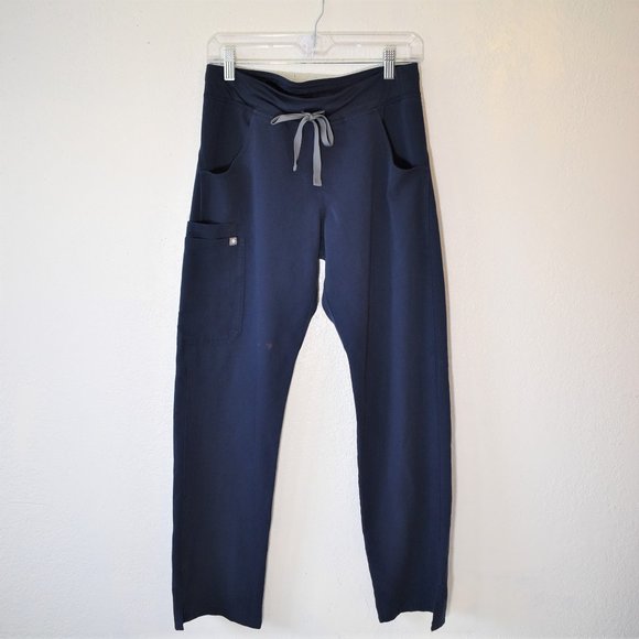 Figs Pants - FIGS Women's Sz S Technical Collection Medical Scrubs Cargo Pants Elastic Waist